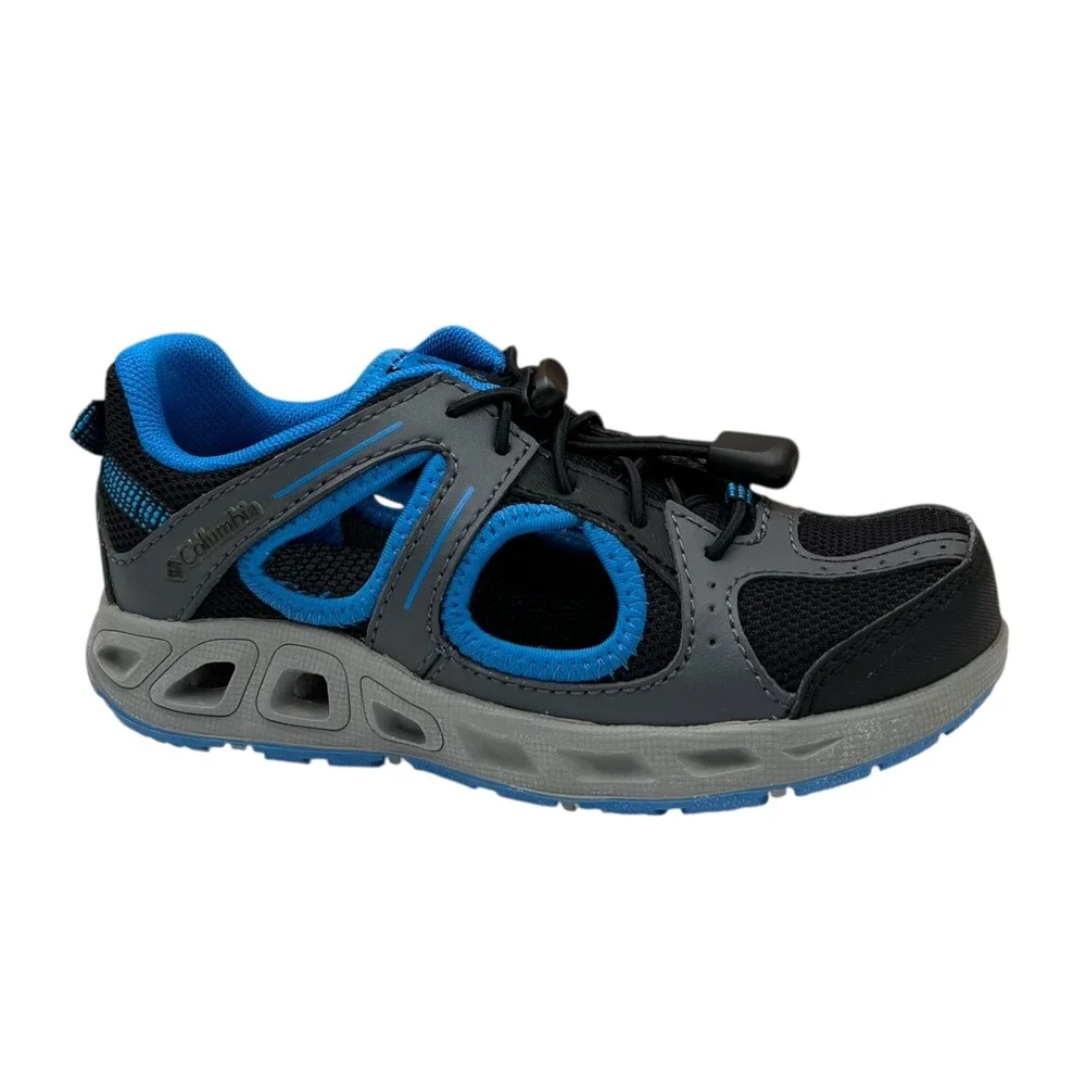 Columbia Toddler Boys Hybrid Water Shoes Size 9 Blue Black Fisherman Closed‎ Toe